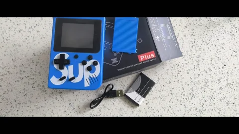 Console Portátil Sup Game Box 400 in 1 7