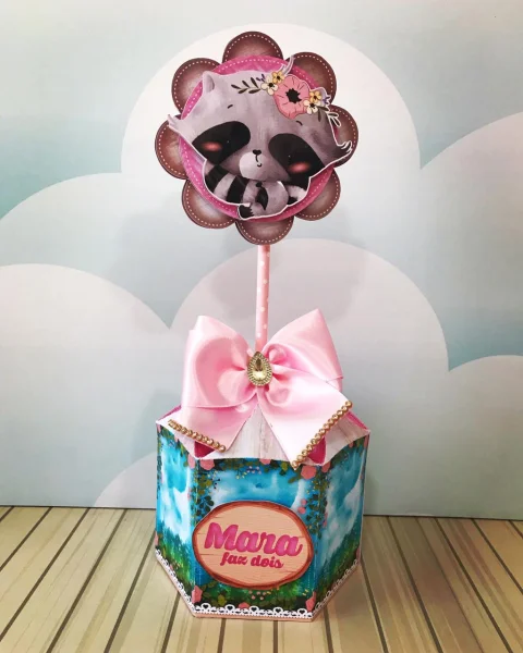 Kit Personalizado Bosque Menina Arquivo Digitai para Festas Infantis 6