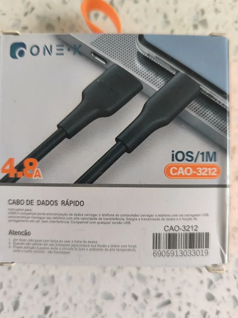 Cabo de Dados Rápido iOS 1M - ONEX