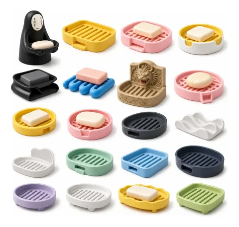 Pack com Mais de 20 Saboneteiras STL para Impressão 3D