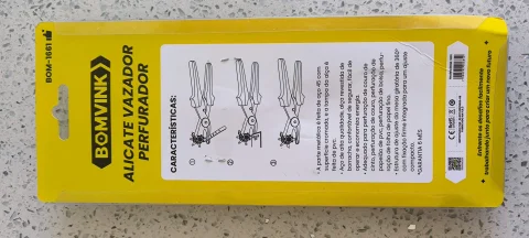 Alicate Vazador Perfurador Bomvink 3