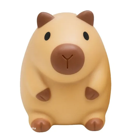 Squishy Capivara Fofo Brinquedo Sensorial Macio Antiestresse