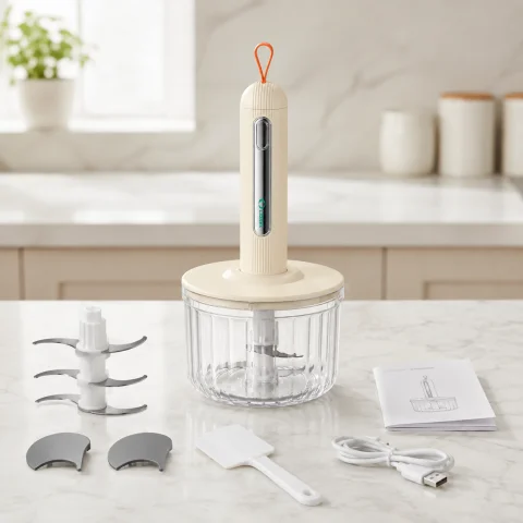 Mini Processador Onistek ON-UD125 1,5L USB 2000mAh 4 Velocidades