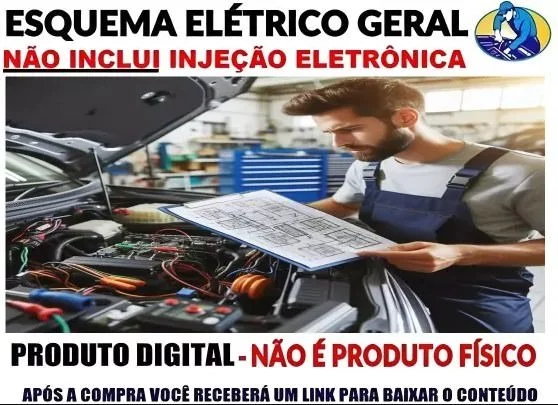 Esquema Elétrico Geral – Exceto Injeção S10 2.8 Diesel de 2012 à 2013