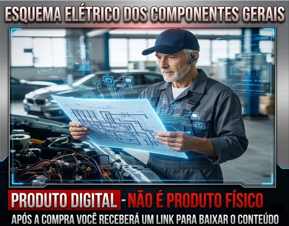 Esquema Elétrico Geral Citroen C3 Picasso 1.6 16V Flex de 2010 à 2012 – TU5JP4