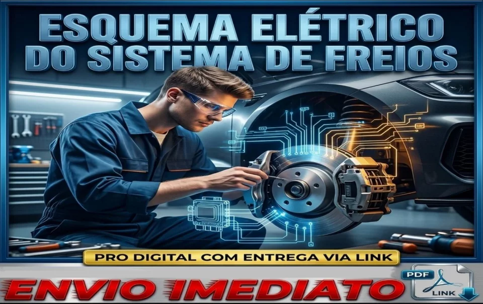 Esquema Elétrico dos Freios ABS/ASR/ESP VW Amarok 2.0 Diesel de 2010 diante
