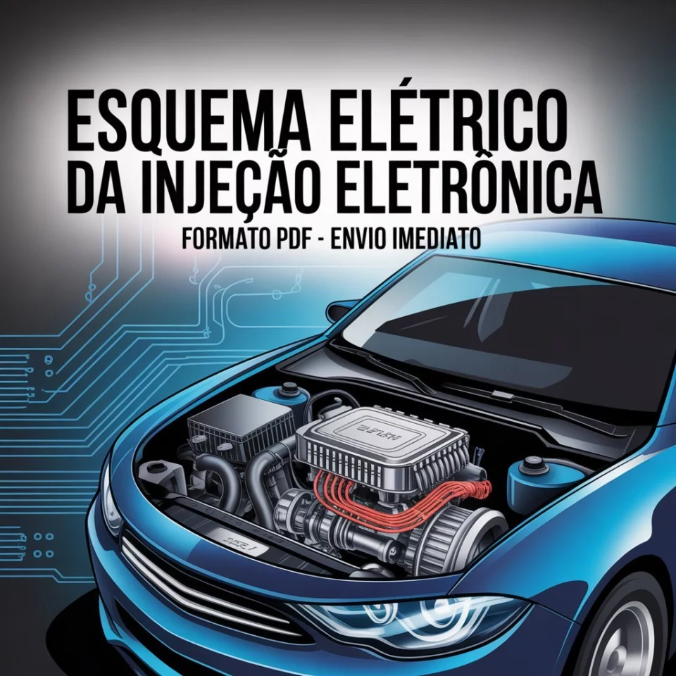 Esquema Elétrico da Injeção Hyundai HB20S 1.6 16V F4FA de 2012 à 2018