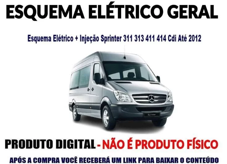 Esquema Elétrico Geral Sprinter 311 313 411 414 CDI até 2012