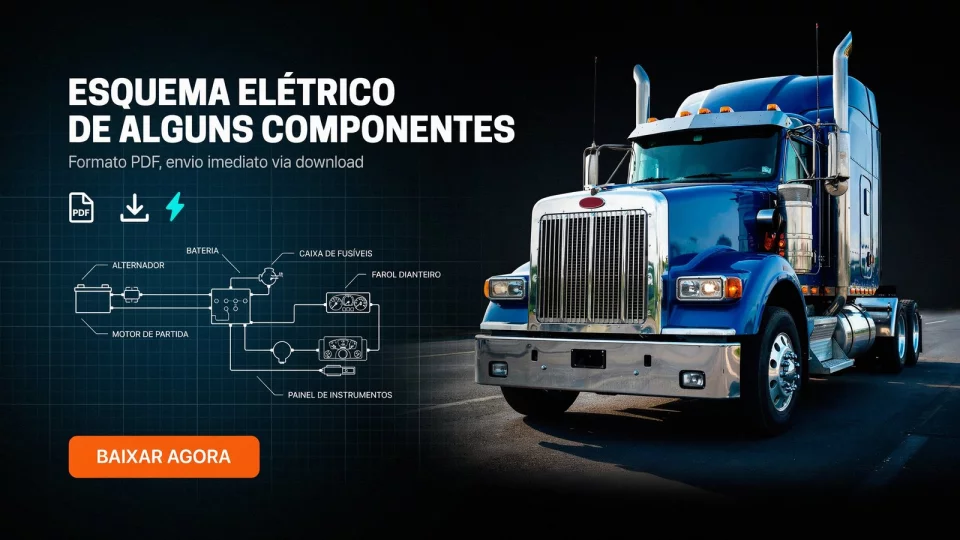 Esquema Elétrico de Alguns Componentes Ford Cargo 1319 de 2012 em diante