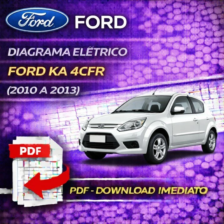 Diagrama Elétrico Ford Ka 4CFR (2010 a 2013) – PDF Download
