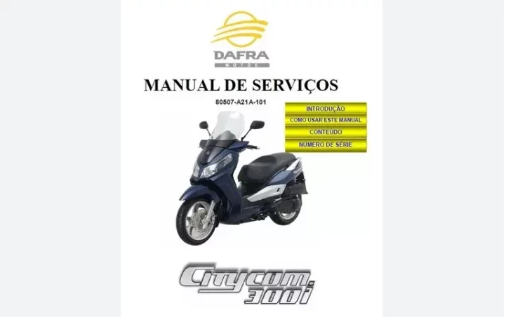 Manual de Serviços CITYCOM 300i - PDF