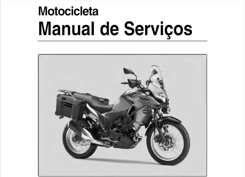 Manual de Serviços Kawasaki Versys-X 300 e Versys-X 300 Tourer ABS - PDF