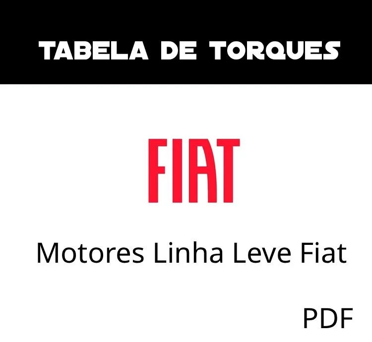 Tabela De Torques De Motores Linha Leve Fiat - PDF