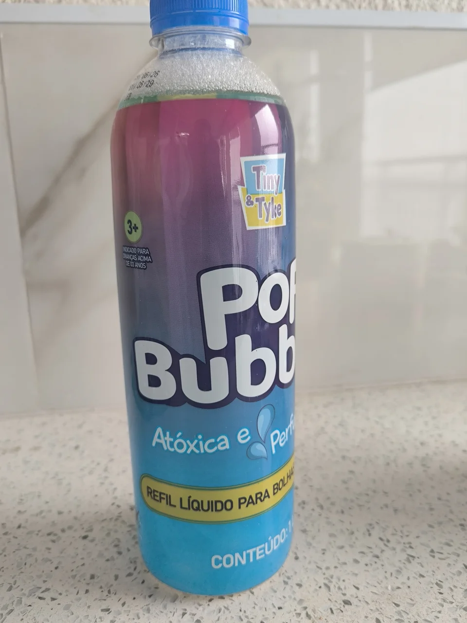Refil Líquido para Bolhas de Sabão Pop Bubble - 1L