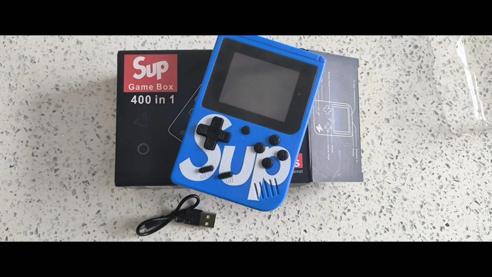 Console Portátil Sup Game Box 400 in 1