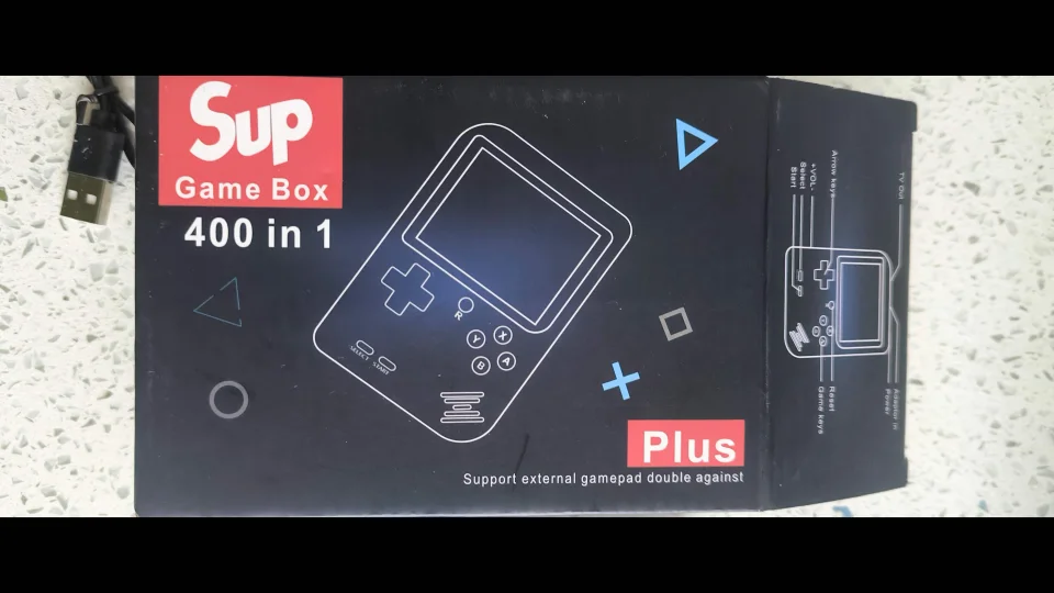 Console Portátil Sup Game Box 400 in 1