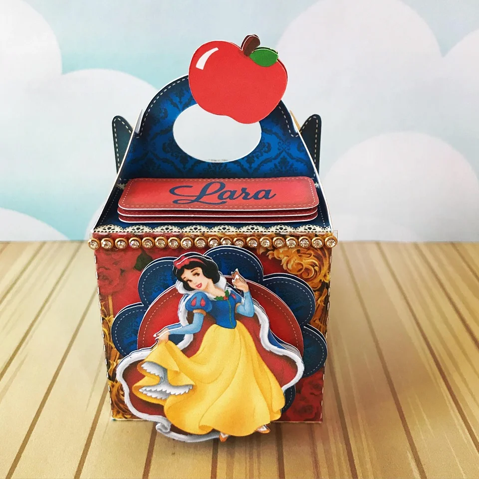 Kit Digital Personalizado de Decoração da Branca de Neve