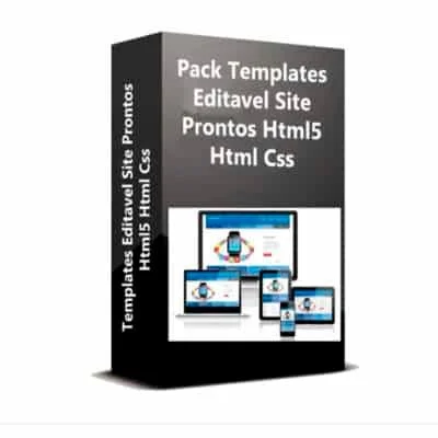 800 Templates Editáveis Site Prontos Html5 / CSS