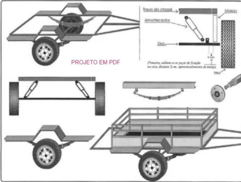 Projeto carretinha de carga - PDF