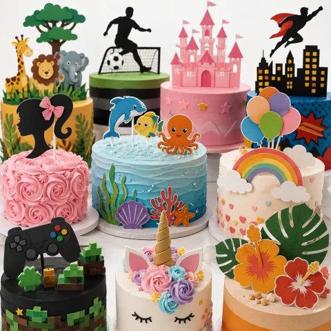 Pack Topos De Bolos + De 2.500 Temas -  Silhouette Studio