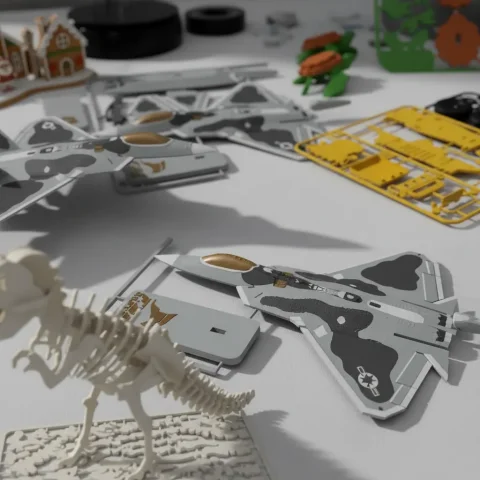 Pack +50 Kit Cards STL e 3MF para Impressão 3D – Modelos DIY Montáveis