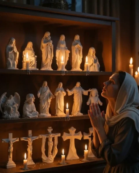 Pack STL +20 Estátuas Religiosas para Impressão 3D – Jesus, Nossa Senhora, Anjos