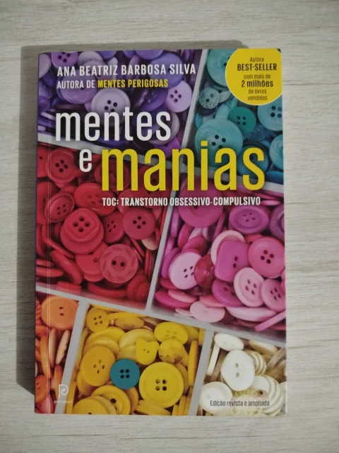 Livro Mentes e manias: TOC: Transtorno obsessivo-compulsivo