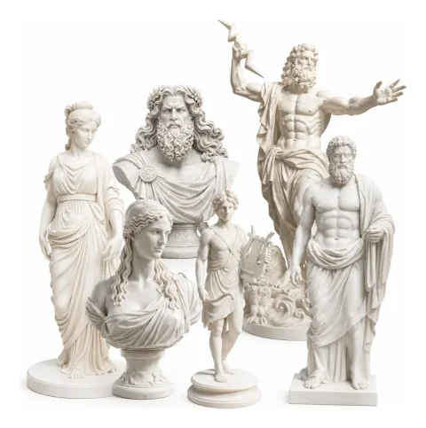 200 Arquivos de Estátuas STL Mitologia Grega e Romana 3D - Esculturas Clássicas 7