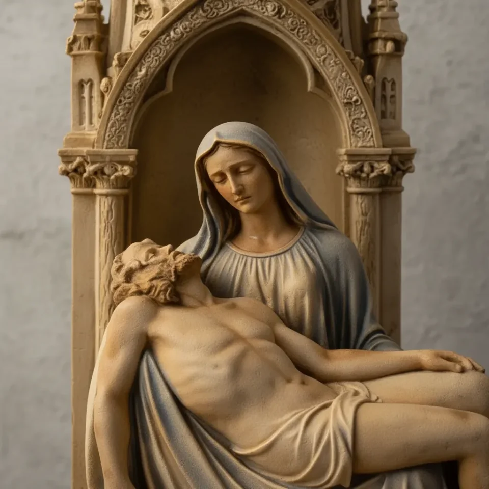 Mega Pack +24 Castiçais Religiosos 3D: Jesus e Virgem Maria | Arquivos STL