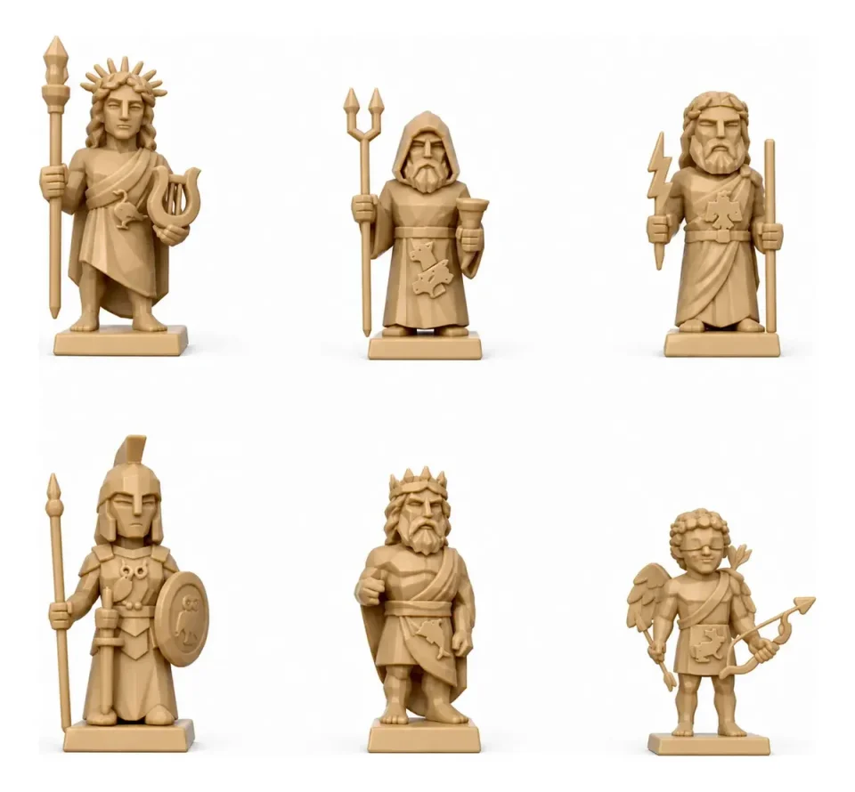 200 Arquivos de Estátuas STL Mitologia Grega e Romana 3D - Esculturas Clássicas