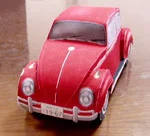 Arquivo Digital Papercraft Carro Fusca para Imprimir e Montar
