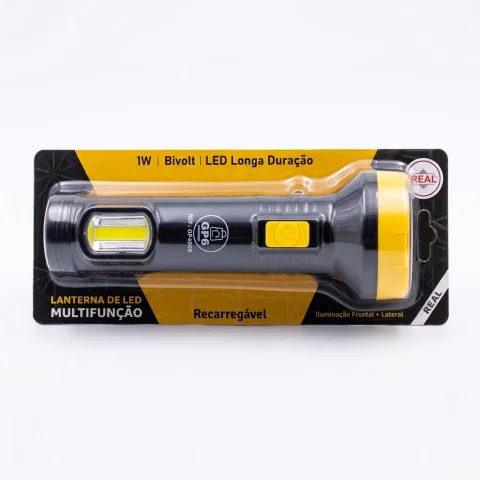 Lanterna de LED Multifuncional Recarregável